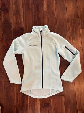 Helly Hansen Pale Blue Full-Zip Fleece Jacket